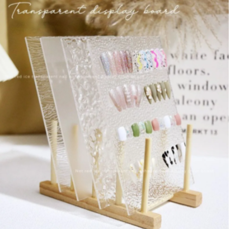 Woman Manicure Bright Nail Salon Business Card (2 × 2 in) (1.7 × 1.7 in) - 2023-08-25T181433.897